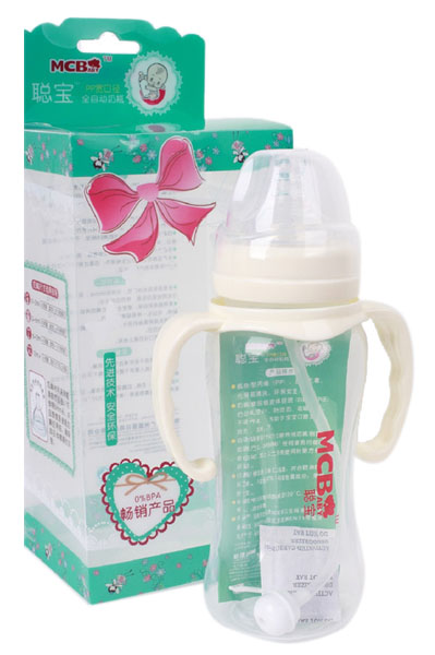 聰寶330mlPP寬口徑全自動奶瓶