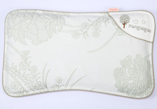 咪呢果果嬰幼兒護(hù)型功能枕3個(gè)月-1歲豆綠色