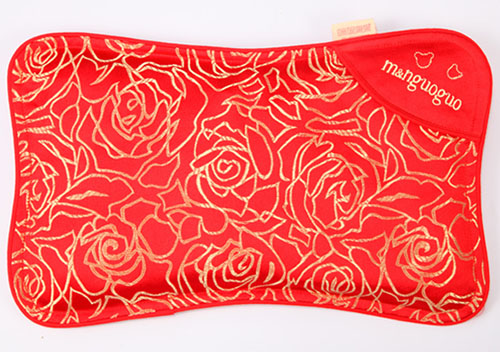 咪呢果果嬰兒定型功能枕0-3個月棗紅色