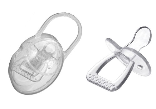 愛普麗全硅膠安撫奶嘴(扁頭)