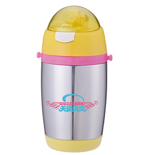 天使貝貝不銹鋼兒童水杯