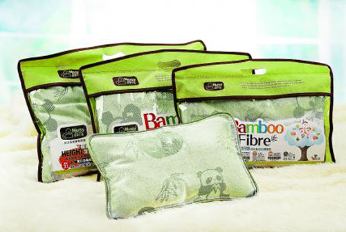 諾親小屋竹纖維成長(zhǎng)型熊貓嬰幼健康枕XL碼