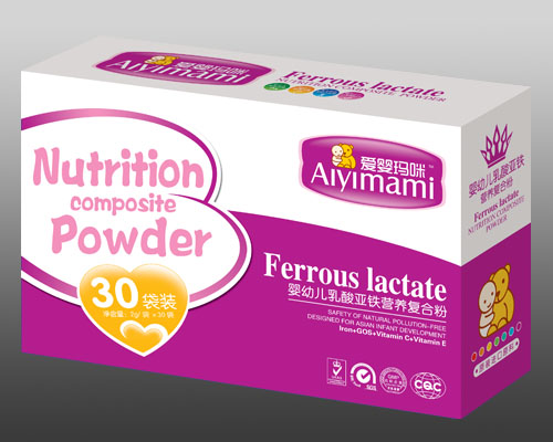 愛嬰瑪咪嬰幼兒乳酸亞鐵營(yíng)養(yǎng)復(fù)合粉