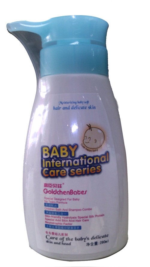 高臣貝茲嬰幼兒洗沐二合一280ml