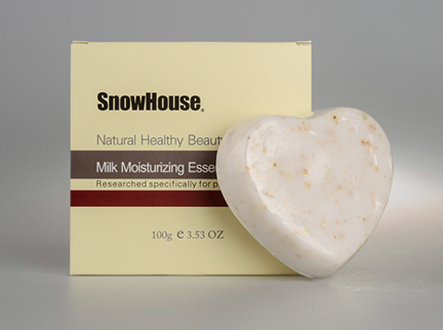 雪園堂孕產婦牛乳倍潤精油皂