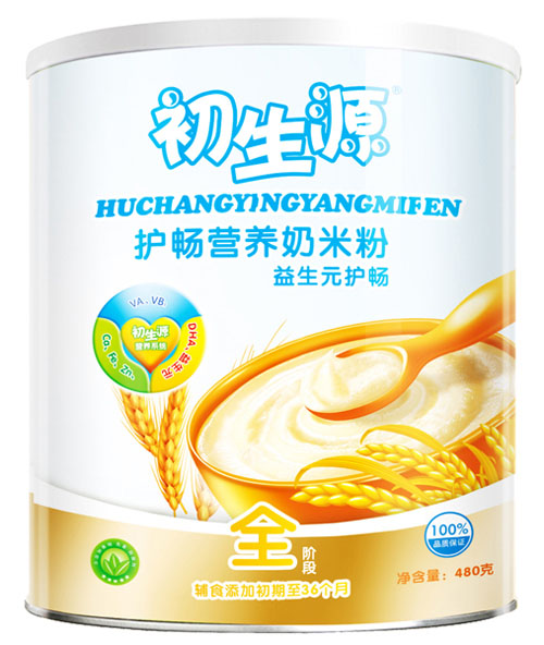 初生源益生元護(hù)暢營(yíng)養(yǎng)奶米粉全段