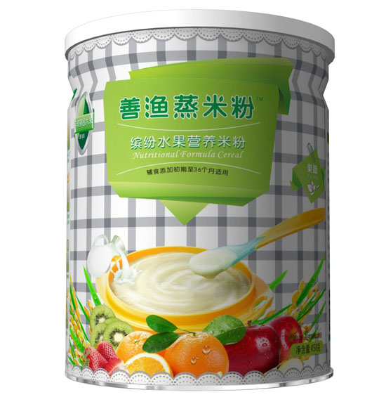 善漁繽紛水果蒸米粉