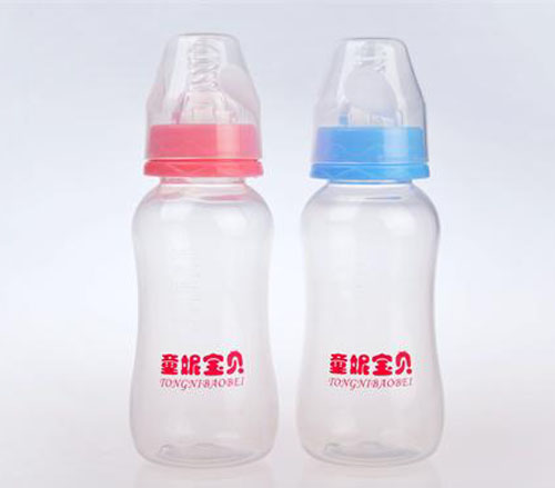 童妮寶貝無(wú)手柄嬰兒PP奶瓶