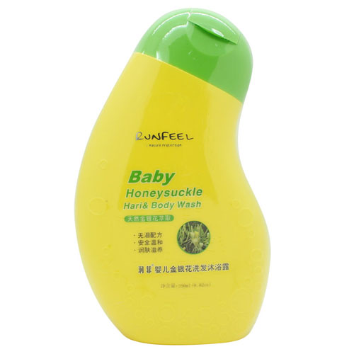 潤(rùn)菲嬰兒金銀花洗發(fā)沐浴露