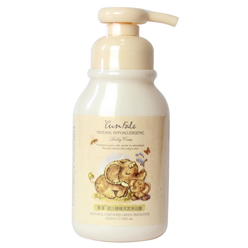 潤(rùn)菲嬰兒舒緩洗發(fā)沐浴露