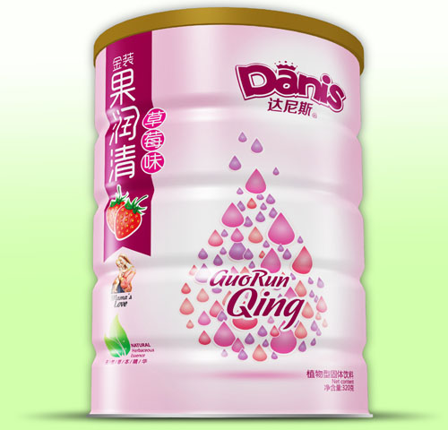 達尼斯金裝果潤清草莓味