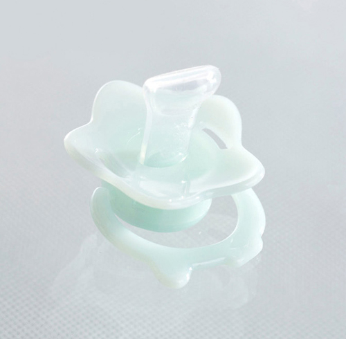 KUNKUN淺藍(lán)色安撫奶嘴(梅花型姆指奶嘴)