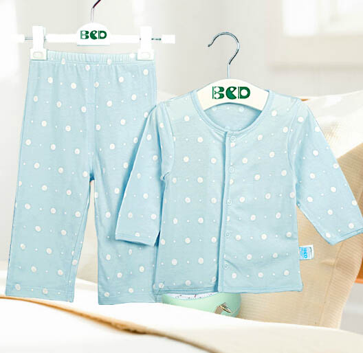 貝茜蒂淺藍(lán)色波點內(nèi)衣套裝