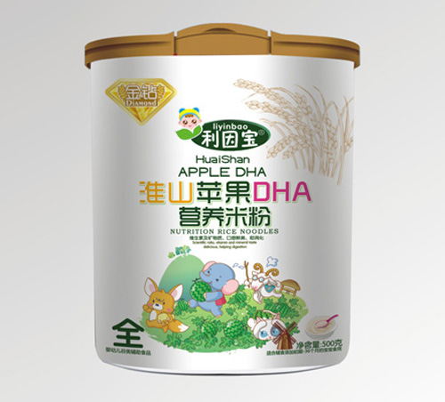 利因寶淮山蘋果DHA營養(yǎng)米粉