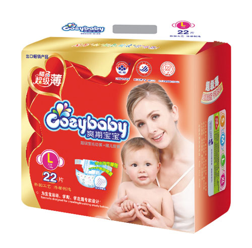 爽期寶寶超級薄健兒尿褲L碼