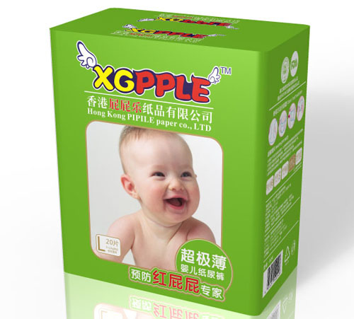 屁屁樂超極薄紙尿褲L碼20片