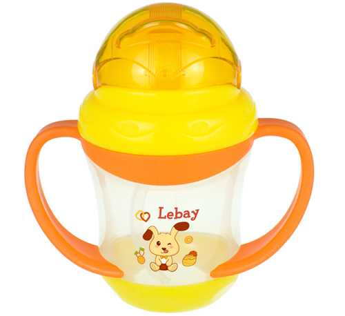 樂(lè)蓓嬰幼兒學(xué)飲杯6929黃色