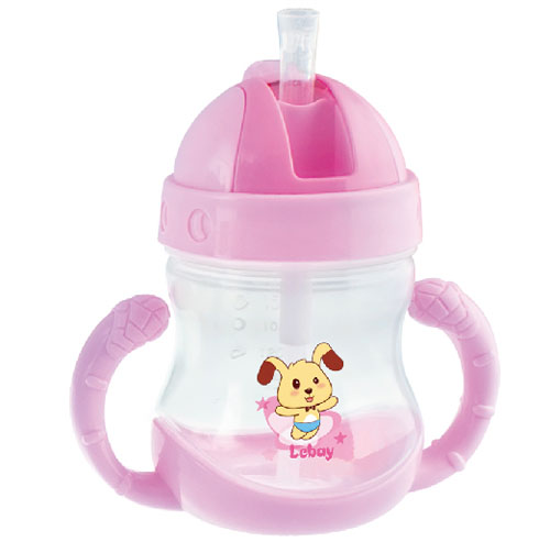 樂(lè)蓓嬰幼兒學(xué)飲杯6932粉紅色