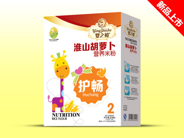 嬰之初淮山胡蘿卜護暢營養(yǎng)米粉