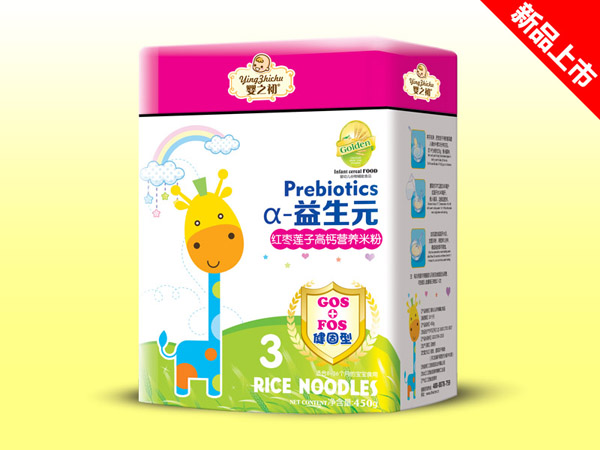 嬰之初紅棗蓮子高鈣益生元米粉鐵聽