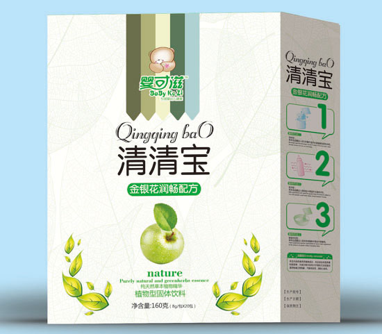 嬰可滋金銀花潤(rùn)腸清清寶盒裝