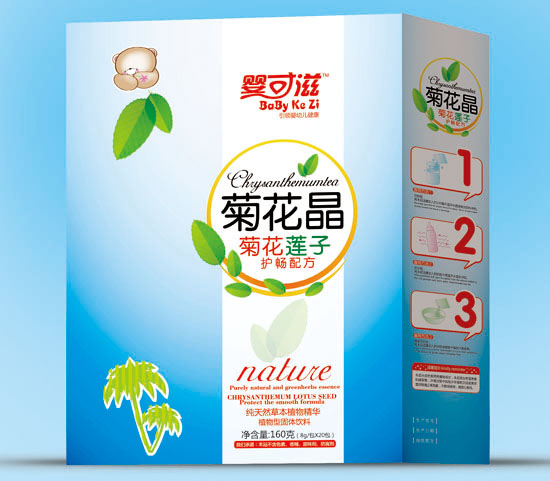 嬰可滋菊花蓮心護暢菊花晶盒裝