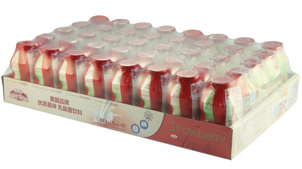 界界樂草莓味乳酸菌飲料40瓶裝