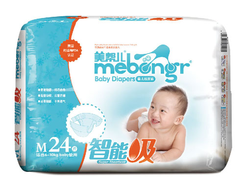 美幫兒智能吸嬰兒紙尿褲M(mǎn)碼