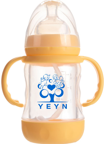優(yōu)兒優(yōu)女150ml寬口有柄自動防爆玻璃奶瓶