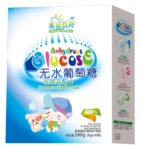 金頂貝貝金銀花配方配方無(wú)水葡萄糖盒裝