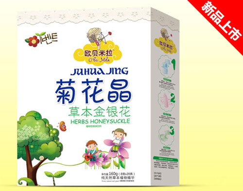 歐貝米拉草本金銀花菊花晶盒裝