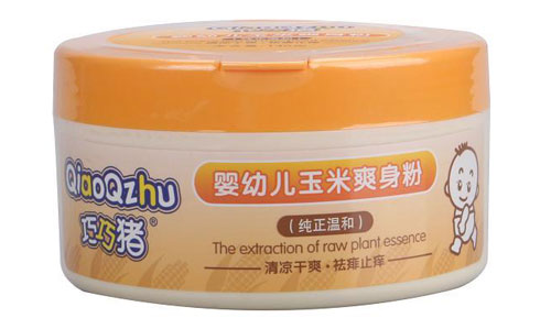 巧巧豬玉米爽身粉