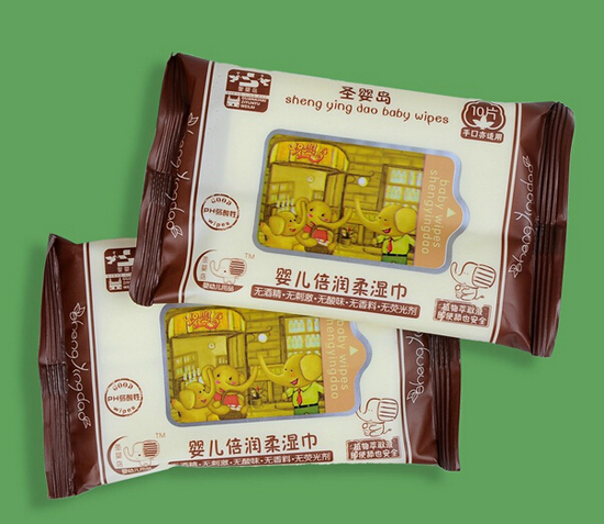 圣嬰島嬰兒倍潤(rùn)柔濕巾