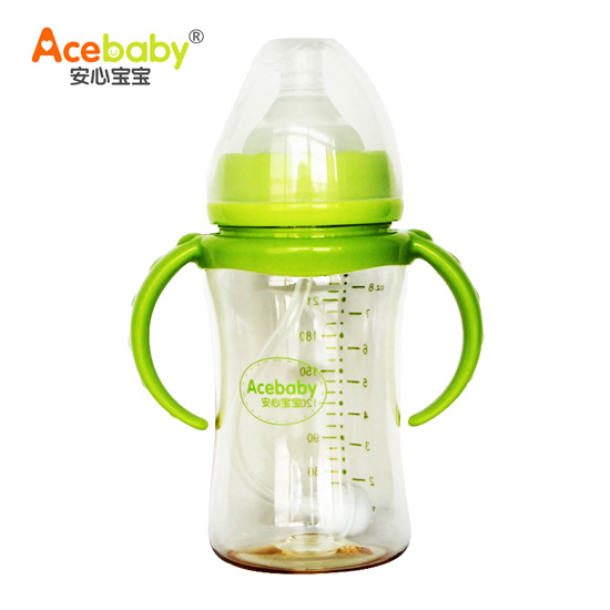 ���Č���240ml�����p���Ԅ�(d��ng)PPSU��ƿ�Gɫ