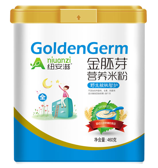 紐安滋野生核桃智護(hù)金胚芽營養(yǎng)米粉