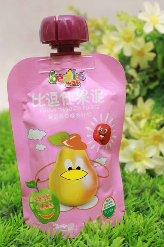 蘋(píng)果雪梨山楂果泥