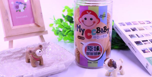 我D小蔡蔡原味圓圈圈餅干