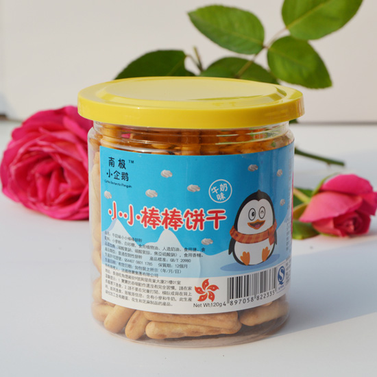 南極小企鵝小小棒棒餅干