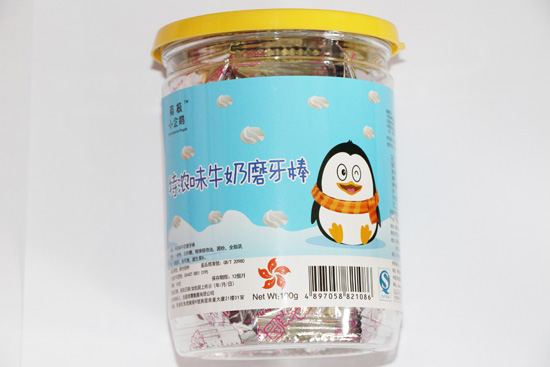 南極小企鵝特濃味牛奶磨牙棒