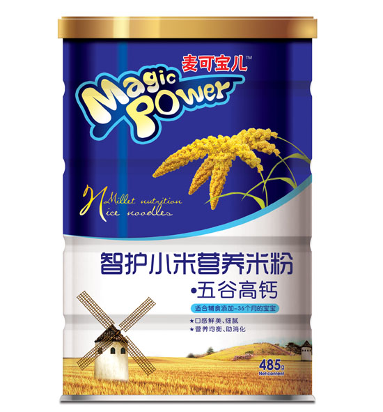 麥可寶兒五谷高鈣智護(hù)小米營(yíng)養(yǎng)米粉