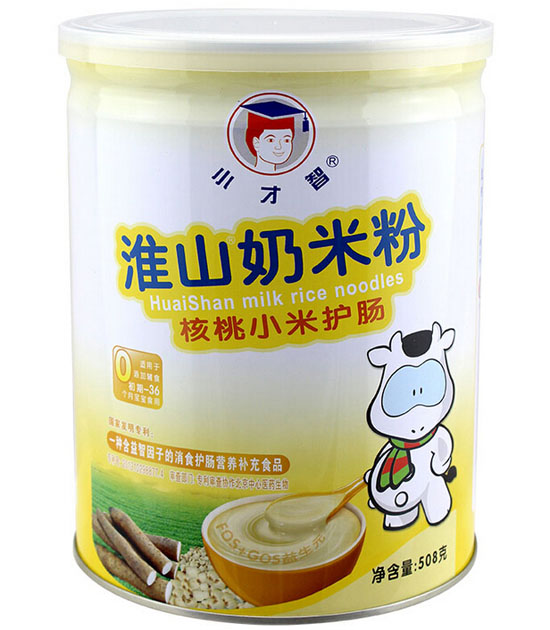 小才智核桃小米護(hù)暢淮山奶米粉