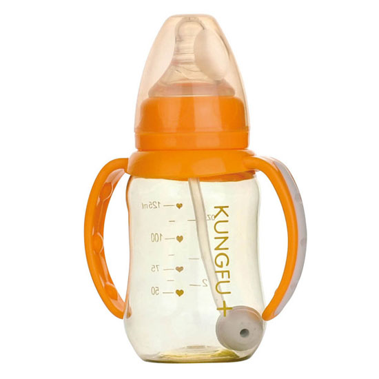 功夫?qū)氊怭PSU弧形自動(dòng)小奶瓶