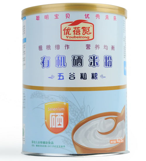 優(yōu)蓓聰有機硒米粉五谷粗糧(鐵聽)