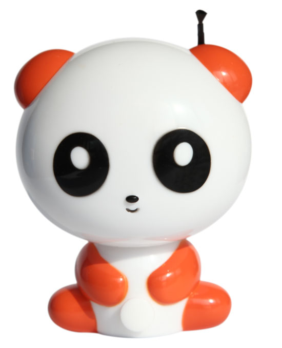 樂琪小托托空氣凈化夜燈橘色