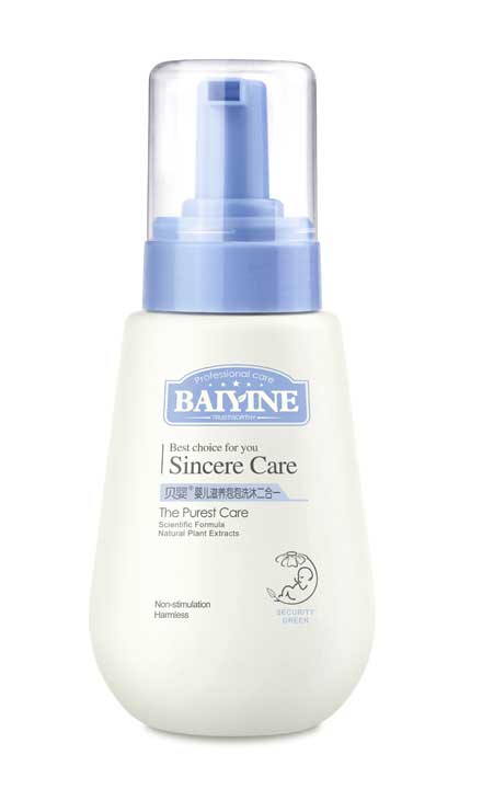 貝嬰嬰兒滋養(yǎng)泡泡洗沐二合一300ml