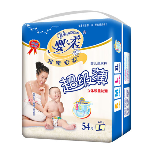 寶寶專家超級薄嬰兒紙尿褲L碼54片