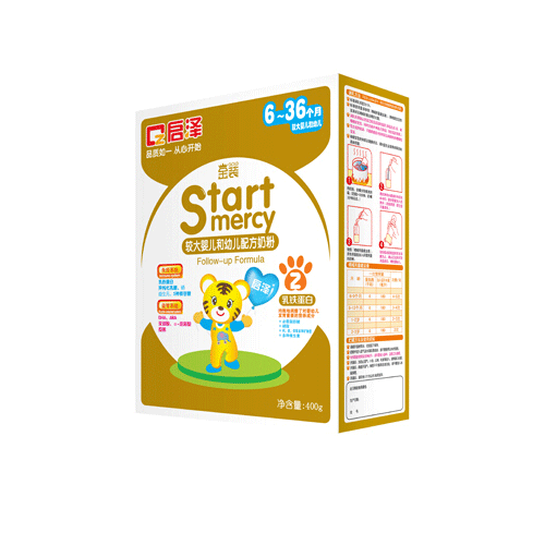 啟澤金裝嬰幼兒配方奶粉金盒2(盒)