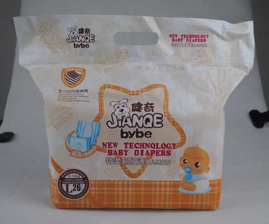 健奇特柔超級薄嬰兒紙尿片L碼