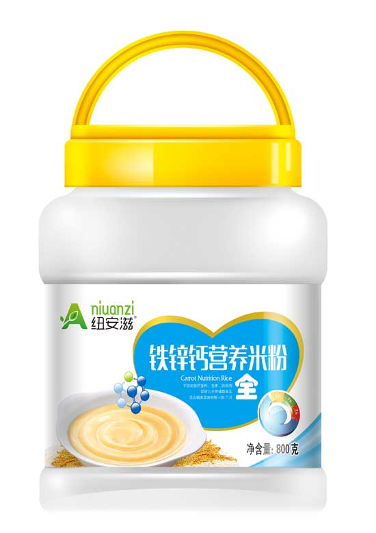 紐安滋鐵鋅鈣營(yíng)養(yǎng)米粉全段桶裝