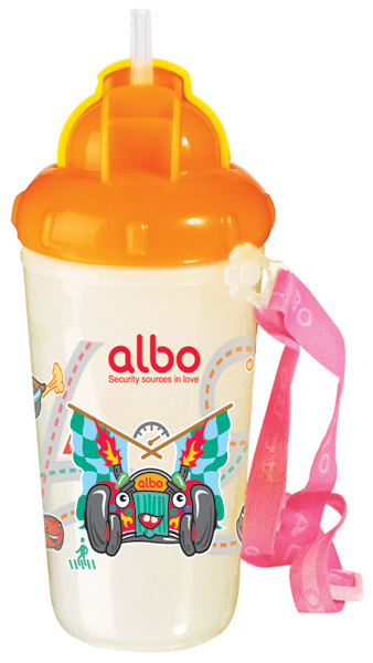 愛(ài)樂(lè)寶-270ml雙層保鮮杯橘黃